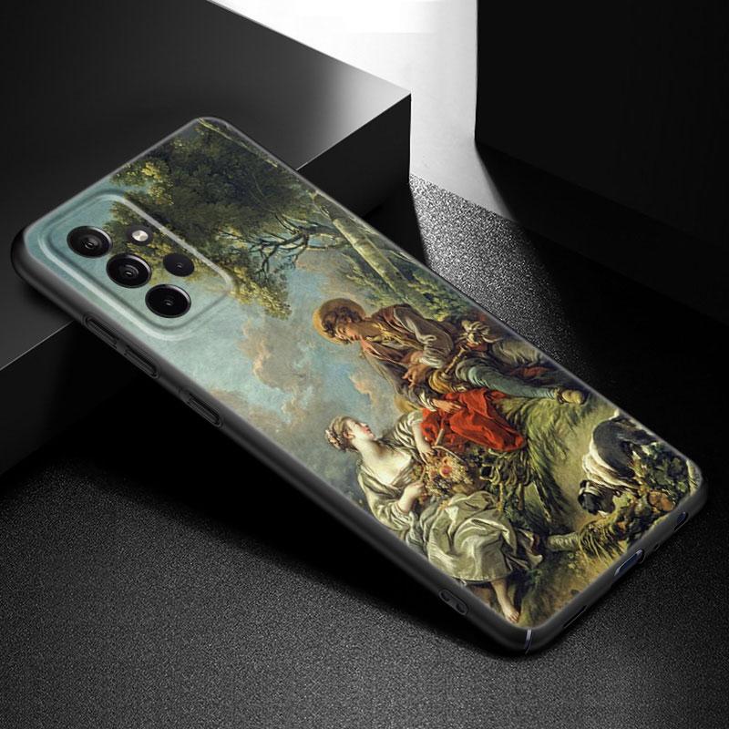 Renaissance Art Painting Phone Case For Samsung Galaxy A21 A30 A50 A52 S A13 A22 A32 A33 A53 A73 5G A11 A12 A31 A51 A70 A71 A72