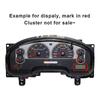 Auto Speedometer Cluster LCD Screen for E53X5 00-06/E39 96-03/E38 95-01 Replacement Instrument Cluster Odometer Display