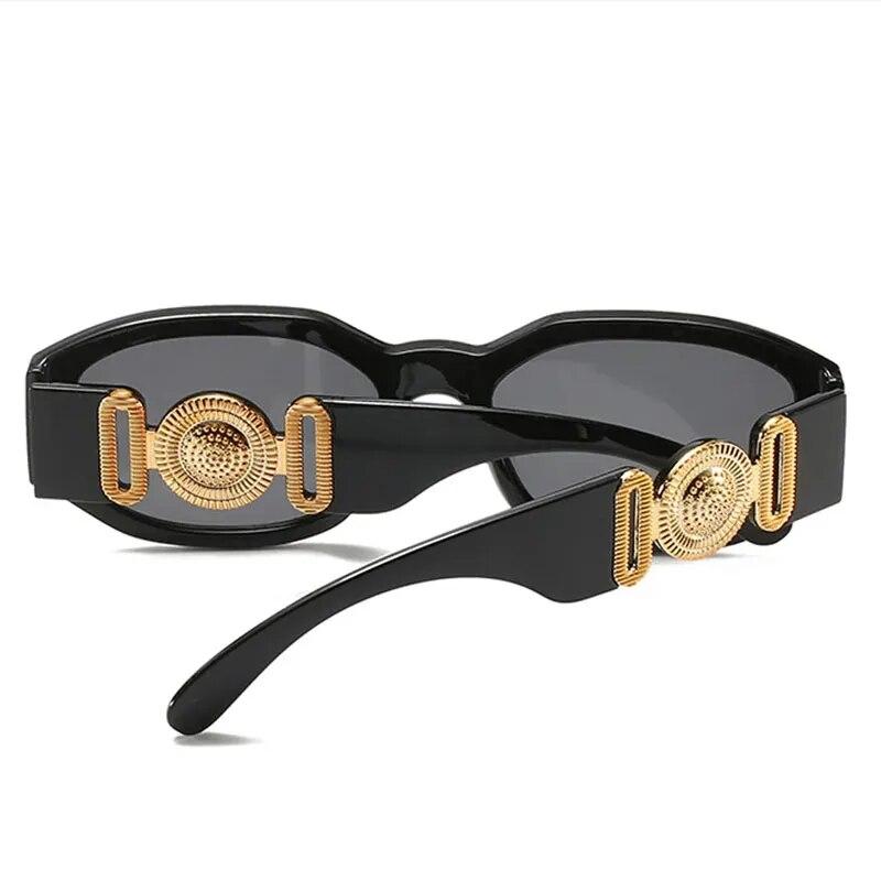 Vintage Square Sunglasses Women Men Luxury  Designer Sun Glasses Travel Shades Retro Eyewear UV400 Zonnebril Voor Mannen