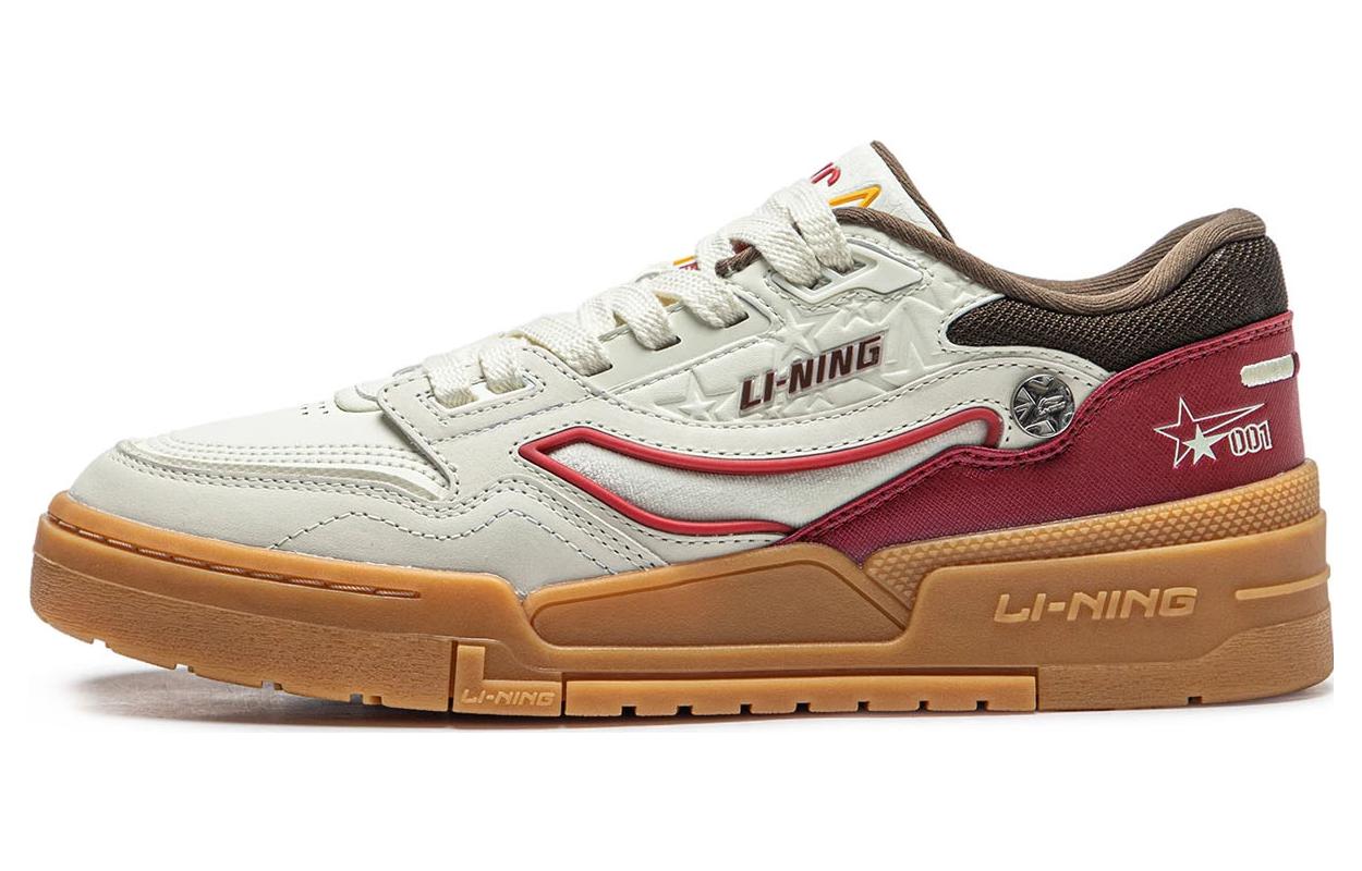 Li Ning 001 BTC PREMIUM Textile, Synthetic Leather Cushioning Slip Resistant Abrasion Resistant Low top Casual Shoes AGCT495-1 41