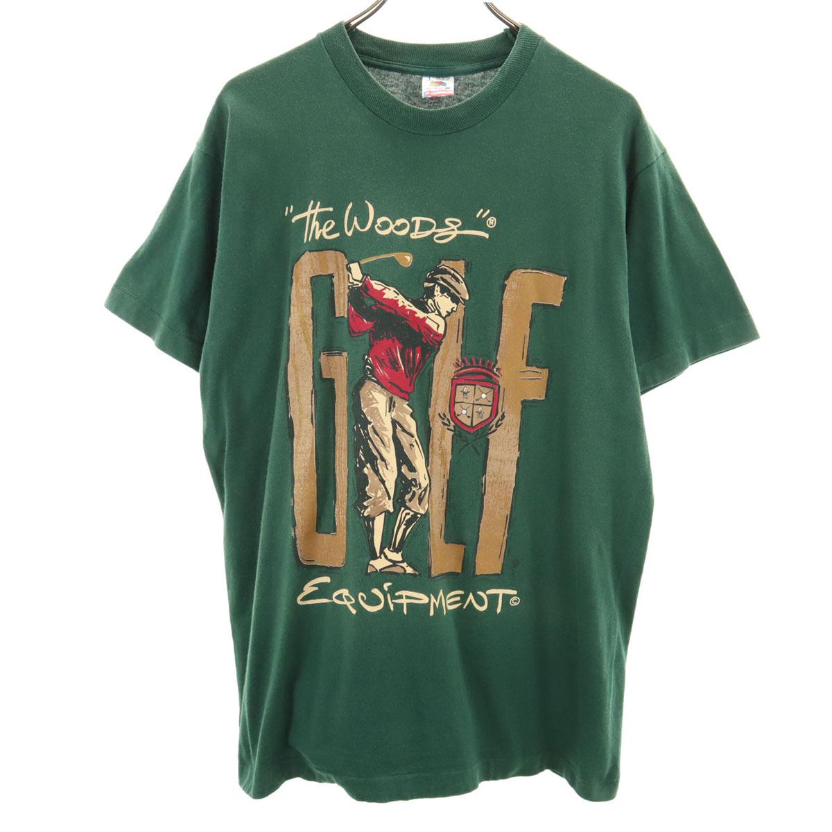 

FRUIT OF THE LOOM 90s Made in USA Old Short sleeve T-shirt Single stitch Men s Used