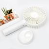 Portable, Rechargeable Handheld Fan: Quiet, Foldable, Strong Wind - Perfect for Students, Dorm Rooms, and Beds