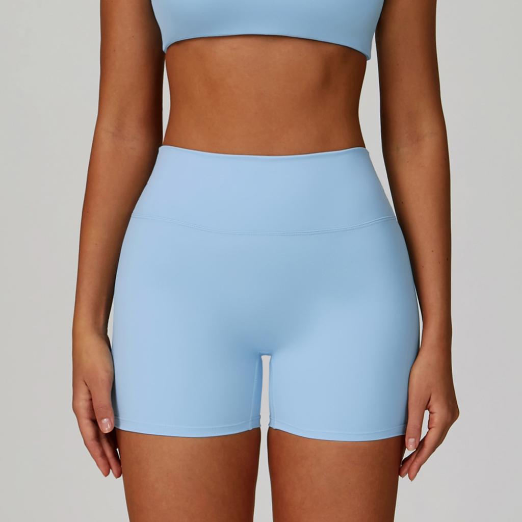 Naked Yoga Shorts, Tight Fitting High Waisted Quick Drying Outdoor Sports Shorts For Women, Casual Running And Fitness Shorts For Women