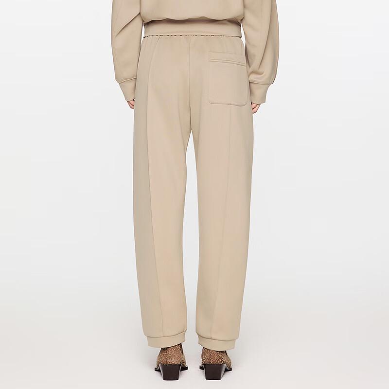 JNBY 2024 Autumn Loose-Fit Cuffed Casual Pants