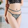 Erotic Panties Women'S Lingerie For Ladies Mesh Embroidery Thin Style Breathable Hollowed Out Low Waisted Thong