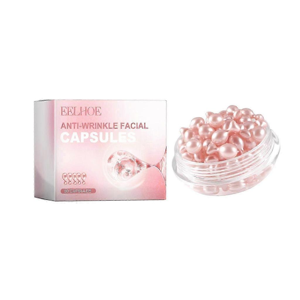 Anti-Wrinkle Facial Essence Capsules - Hydrating, Firming & Elasticity Boosting with Collagen & Tocopherol