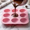 Silicone Chocolate for Football Candy Making, 9 Cavities for DIY Baking and Decor