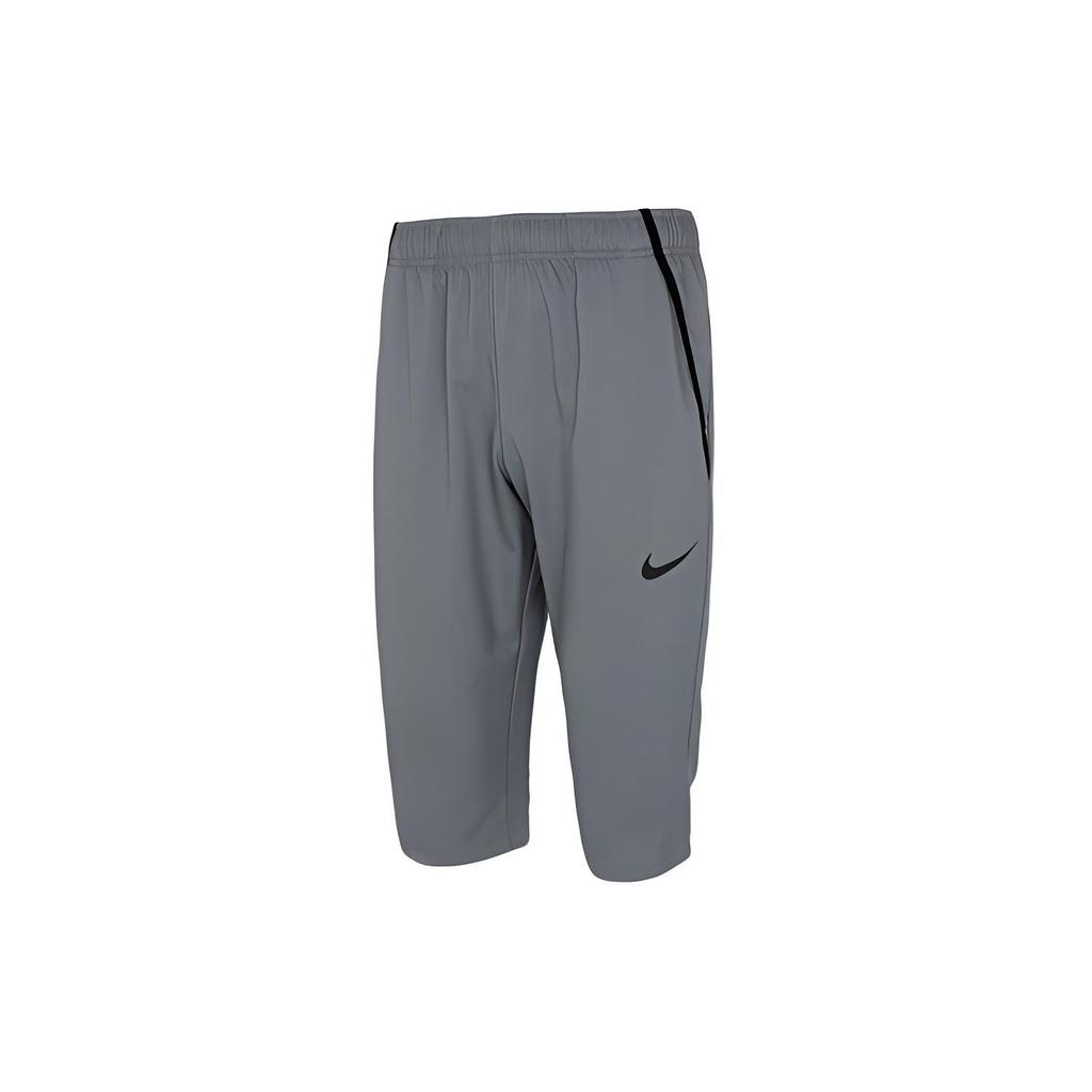 Nike Training Fitness Sports Woven Mid Waist Breathable Shorts Men Bottoms Grey CU4956-084