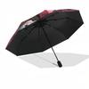 1pc Adventure Time Outdoor Umbrella - Automatic Opening/Closing, Portable 3-Fold Design, 8-Rib Iron Frame - Perfect Gift for Fans, Travelers, Eve