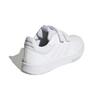 Adidas Tensaurr Sport 2.0 C Non-Slip Shock Absorption Durable Low-Top Kids Skate Shoes Kids Skate Shoes White GW1987