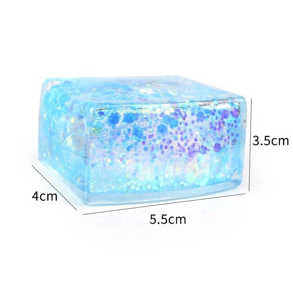 TPR Maltose Squeeze Block Squishy Decompression Toy New Simulated Tofu Squeeze Toy