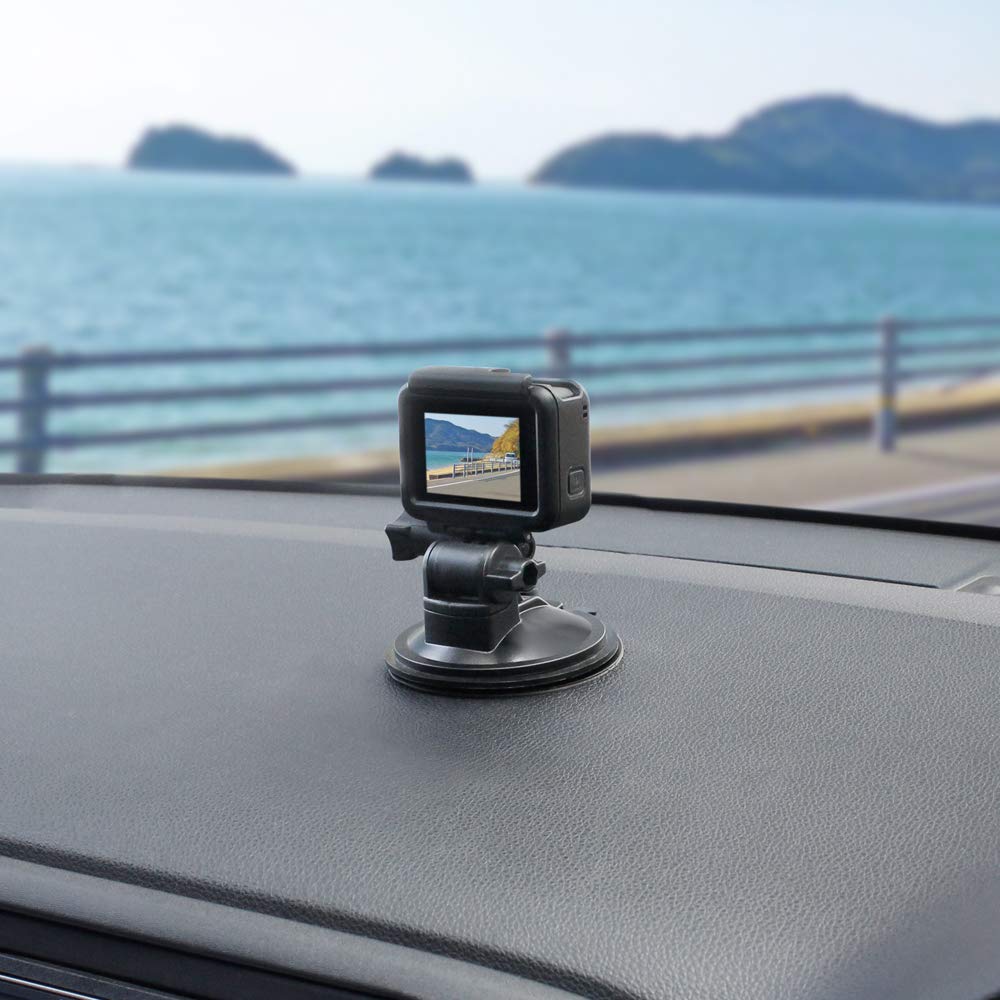 Tsuchiya Yac Short Arm Suction Cup Base Mount for GoPro VP-132 (Vehicle-Specific)