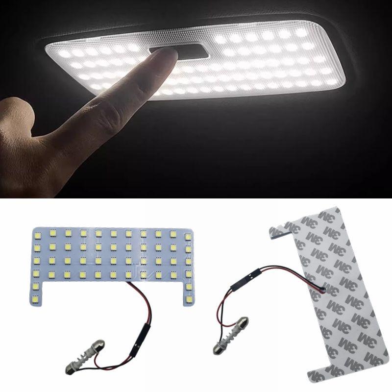LED 6000K Car Interior Reading Lights Rear Dome Light for Toyota C-HR Prius Hiace RAV4 Reiz Mark X Yaris Vios