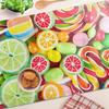 Stylish and Durable Glass Board with Colorful Sweets Print 80x52 cm