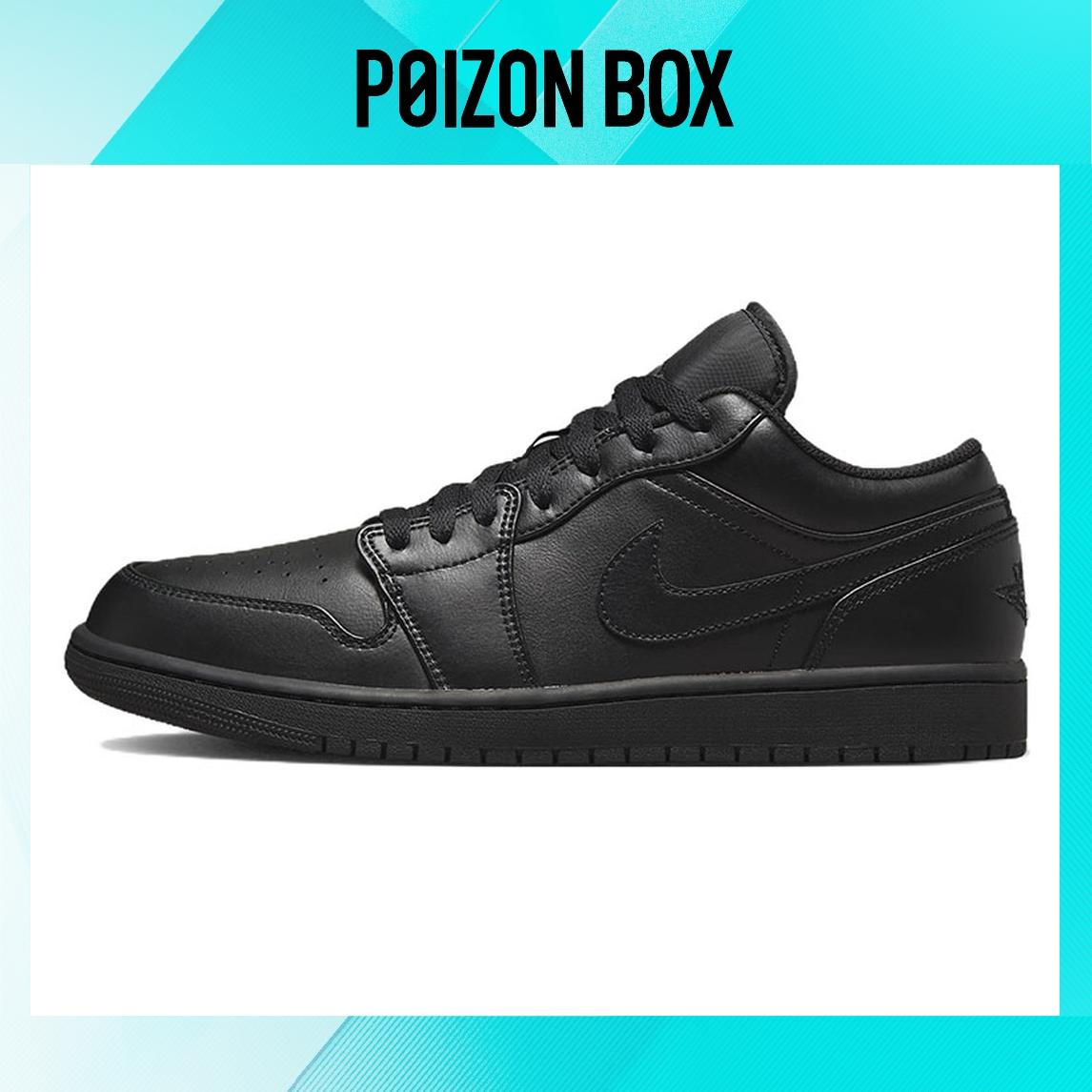 

кроссовки Jordan 1 Low Triple Black (2022) basketball shoes Male 553558-093