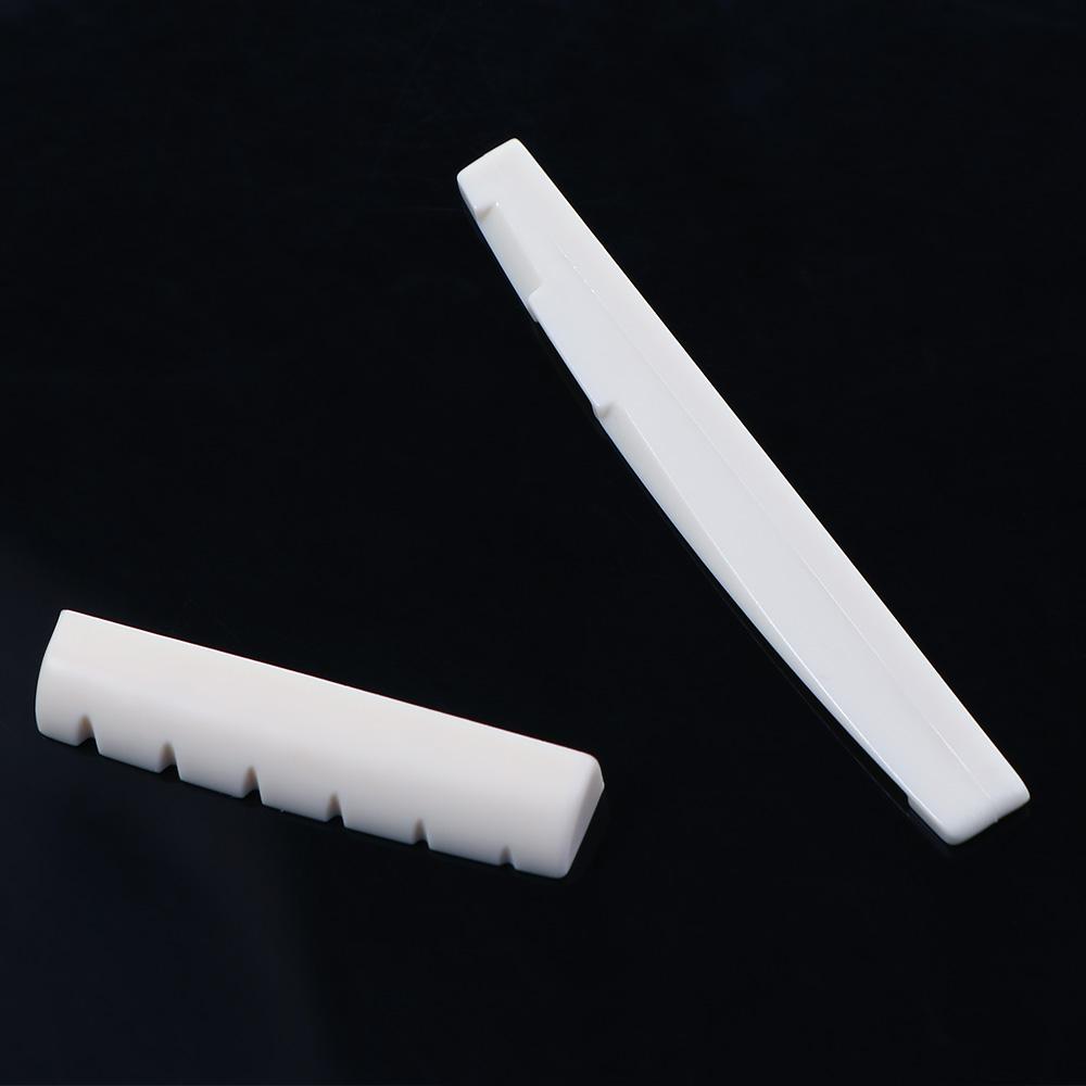 Portable Guitar Accessories Plastic Classica Guitar Nut Saddle Bridge Pins