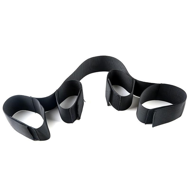 Adult SM Alternative Back-tie Restraint Cross Handcuffs for Hands and Feet
