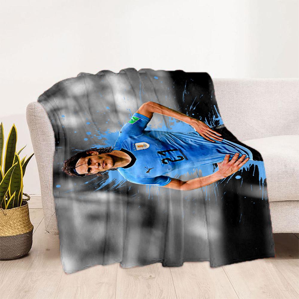 Man City Player Celebration Blanket Ultra-Soft Suitable for Seaside Bed Picnics for All Occasions Playful Design