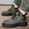Autumn outdoor platform hiking shoes large size lace-up sports and leisure shoes