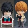 10cm Death Note Yagami Light Movable Nendoroid Anime Action Figures Collectible Model Desktop Ornament Fans Gifts L PVC Poseable Articulated Scale