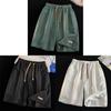 Athletic Shorts Men Summer Breathable Polyester With Drawstring Waist For Casual Sports Activities