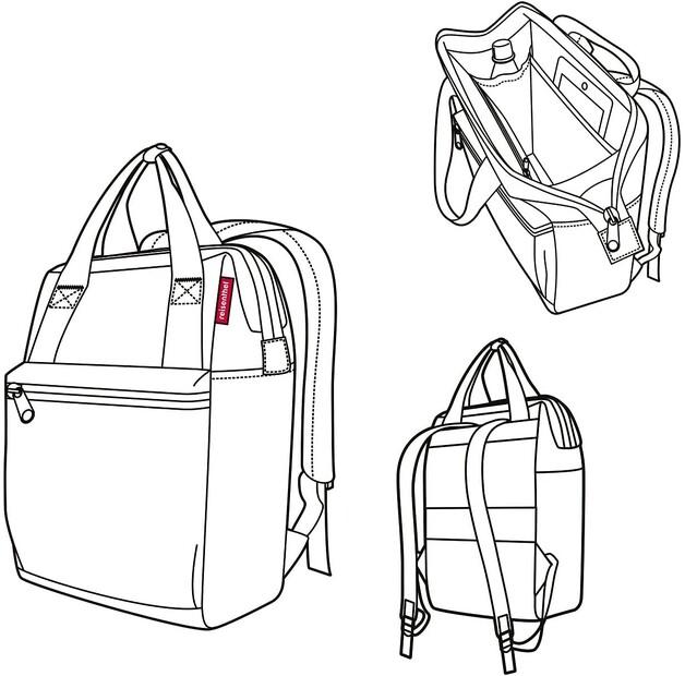 Backpack Reisenthel Allrounder R Black (JR7003)