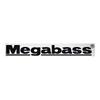 Megabass Cutting Sticker 20cm Black