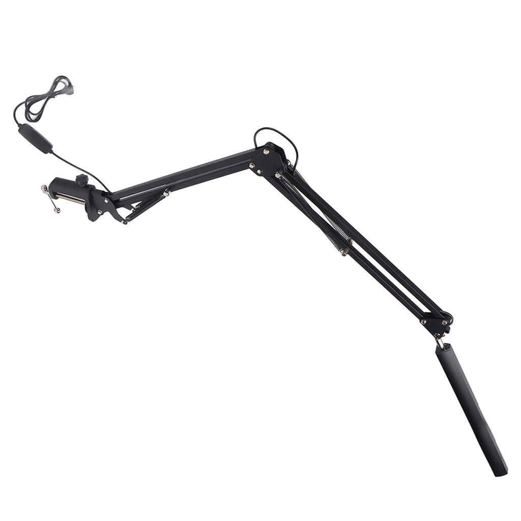LED Swing Arm Lamp Adjustable Eye Caring Student Reading Desk Lamp with Clamp for Study Office
