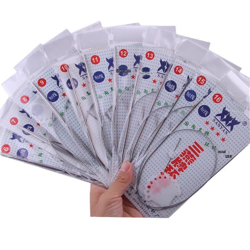 Sanyan Stainless Steel Circular Knitting and Crochet Needles Set