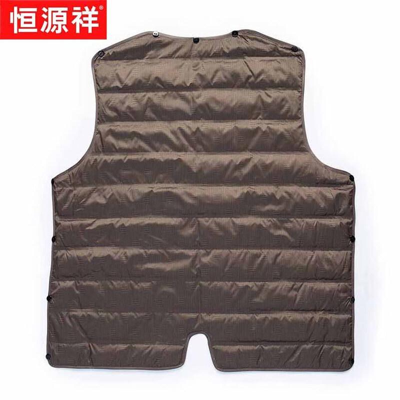 Hengyuanxiang Men's Mid-Length Detachable Down Liner Wool Blend Overcoat