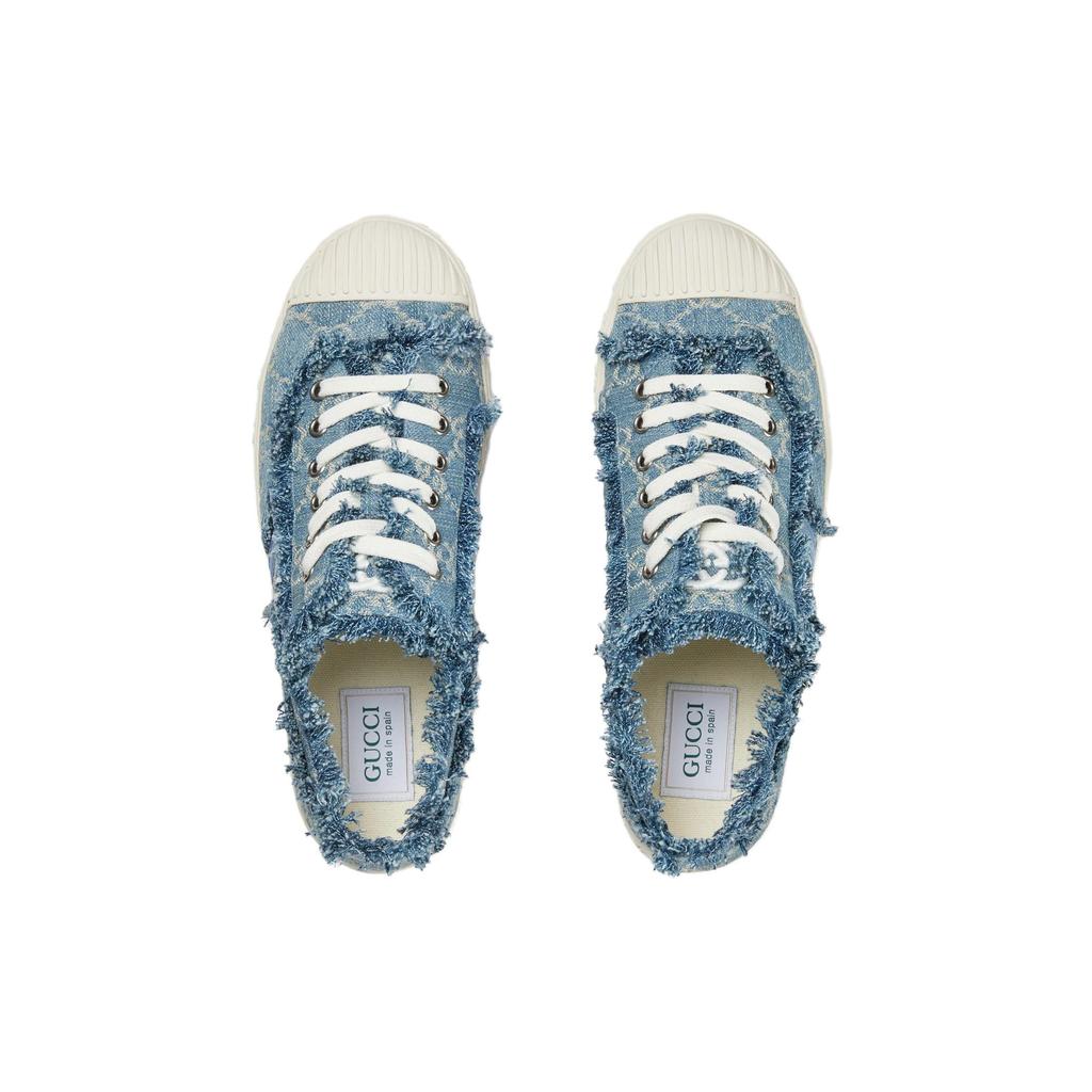 Gucci Wmns Gg Sneaker 'Light Blue Denim' Women's 784213 FACTS 4644