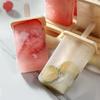 Ice Cream Popsicle Mold DIY Cream Kitchen Gadgets Machine Homemade Box with Plastic Stick Ice-lolly Mold Cube Tray