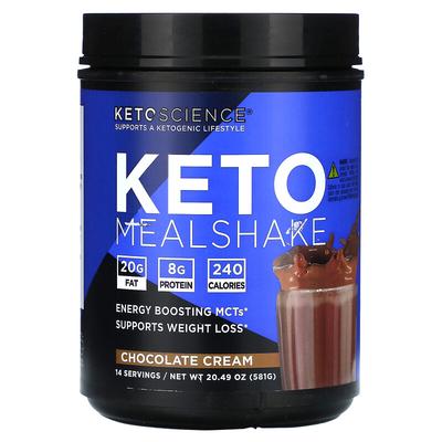 Keto Mahlzeiten-Shake, Schokoladencreme, 20,49 oz (581 g)