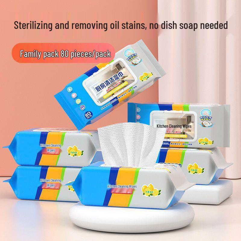 Extragroße Fettlöse-Tücher für Dunstabzugshauben - Jumbo Einweg-Reinigungstücher