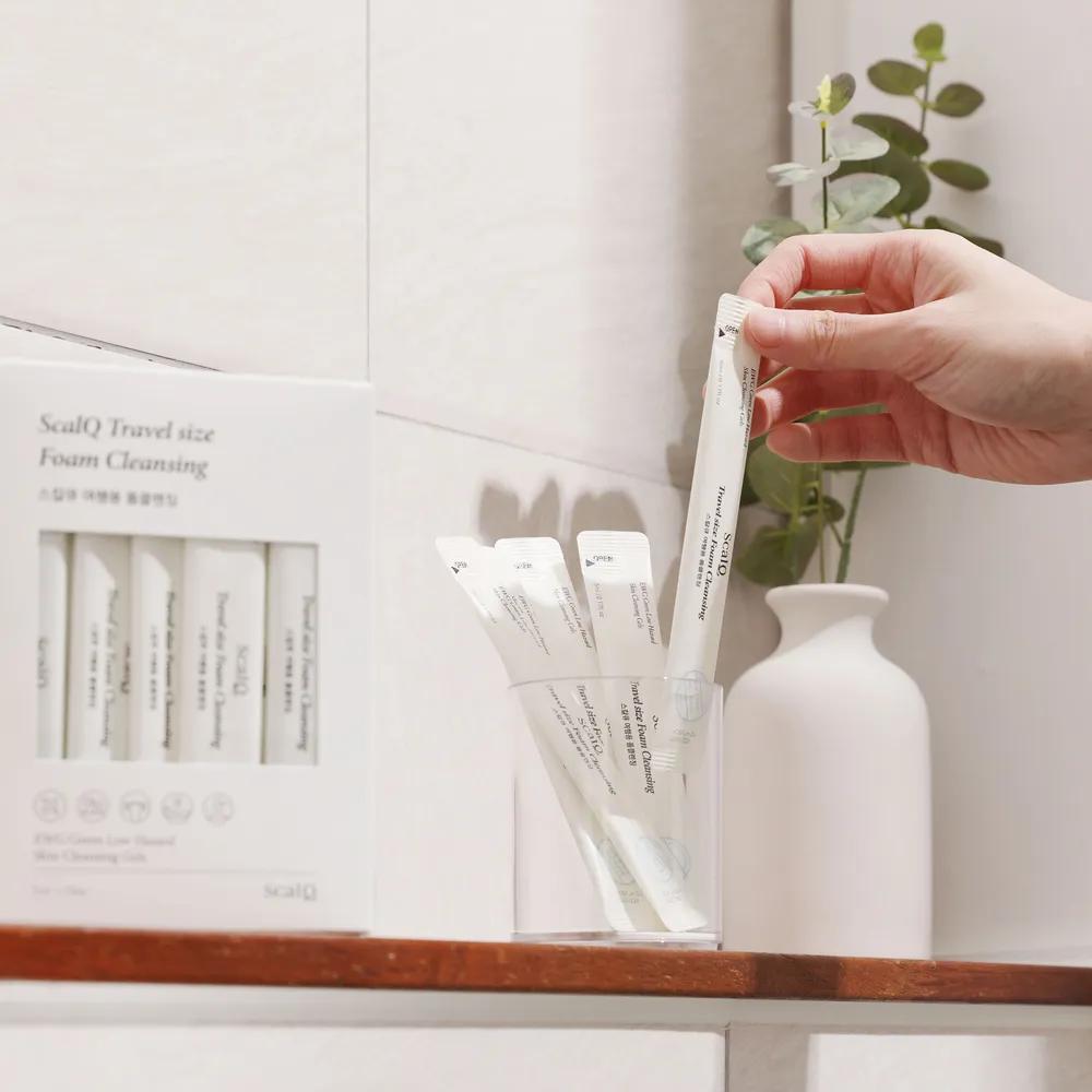 Travel-size Mild Acidic Foam Cleanser 5ml, 20-pack