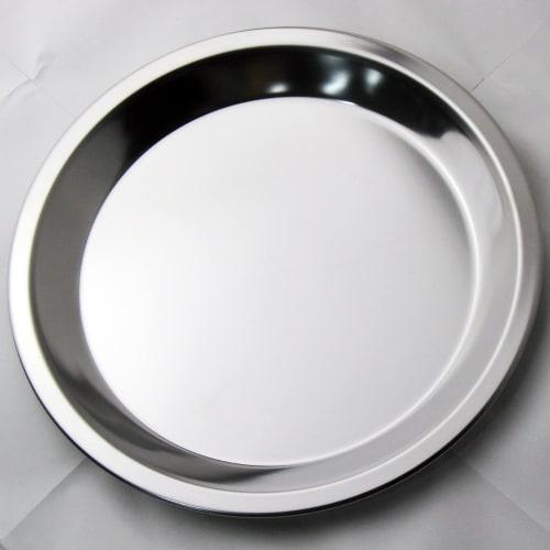 Nagao Tsubame-Sanjo Round Stainless Steel Food Preparation Tray, 23.2cm, Dishwasher Safe, Made In Japan