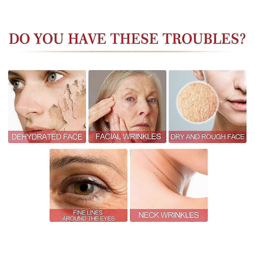 Firming Anti-aging Cream With Centella Asiatica And Hyaluronic Acid, Deep Moisturizing And Nourishing Creameffectively Reduces Fine Lines