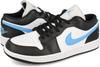 DC0774-041 Nike Air Jordan 1 Low "Black/University Blue" (Women's)
