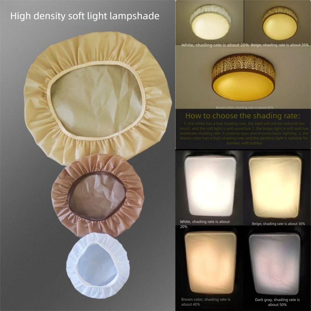 Creative Lamp Shade Diffuser Anti-dazzling Wear‑resistant Spotlight Lamp Cover Household Soft Ceiling Lamp Shade Lamp Decoration