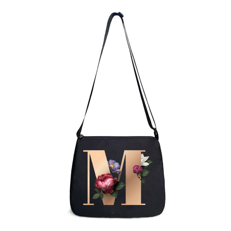 New letter printed handbag women's fashion versatile clutch bag portable messenger bag underarm shoulder bag