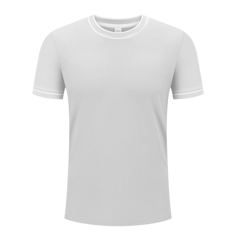 Men's Half Sleeved Round Neck Ice Silk T-shirt, Men's Sports and Leisure Running Top, Men's Fitness Short Sleeved Men's Quick Drying Clothes
