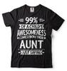Aunt T-shirt New Baby T-shirt Pregnancy Announcement Funny Shirt Birthday Gift