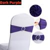New 50-10PCS Elastic Chair Knot Wedding Decoration Buckle Sashes Back Cover Mariage Hotel Home Seat Elegant Modern Ribbon Decors