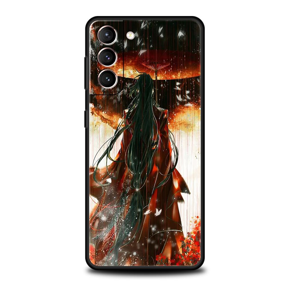 Phone Case for Samsung Galaxy S25 Edge S24 S23 S22 S20 S21 FE Ultra S10 S10E Plus Soft TPU Grandmaster Of Demonic Cultivation