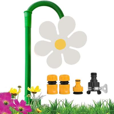 Flower Water Sprinkler Flower Sprinkler With Stake 360 Degree Rotating Yard Irrigation System For Watering Playing Farm