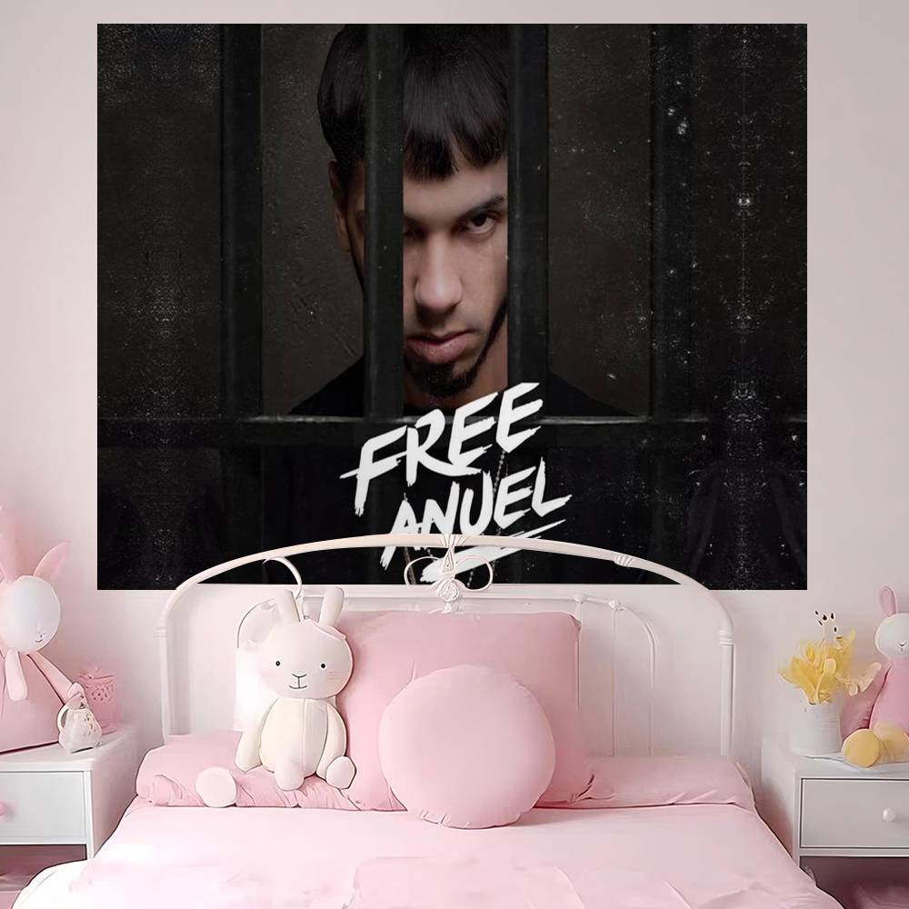 Rapper AAnuel AA Hippie Wall Hanging Tapestries for Living Room Home Dorm Decor Art Home Decor