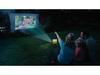 Yellow-White YG300 HD Mini LED Projector for Dormitory and Home