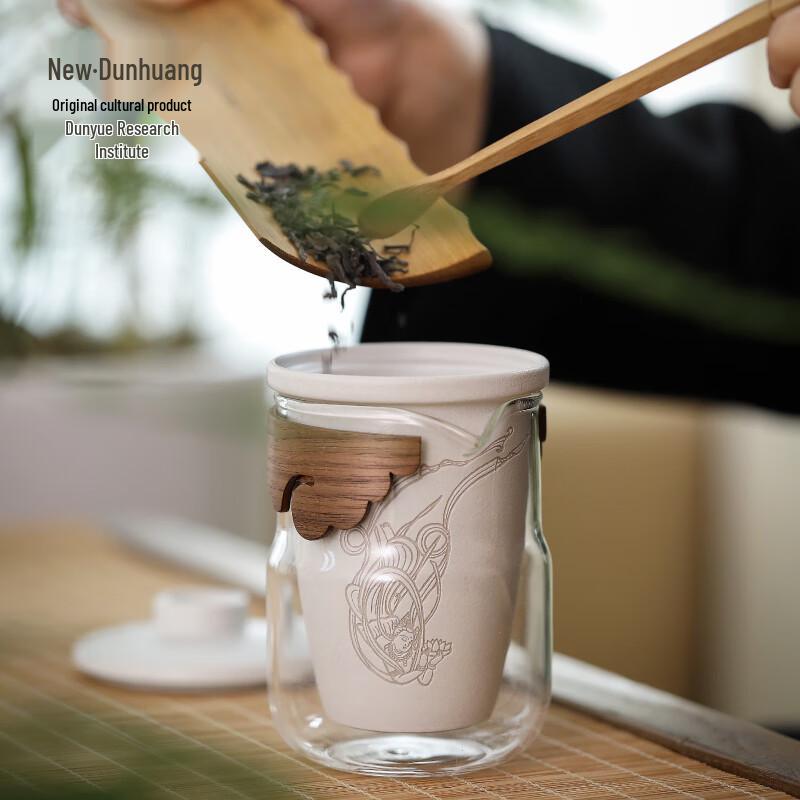 

Dunhuang Flying Apsaras Portable Tea Set (1 Pot, 3 Cups)