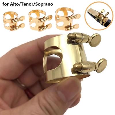 1Pcs with Adjustable Screw Saxophone Mouthpiece Clip  For Alto/Sub Alto/Treble Sax Saxophone