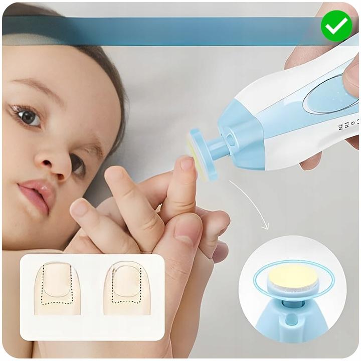 Elektrisches Baby-Nagelfeilen- und Trimmer-Set